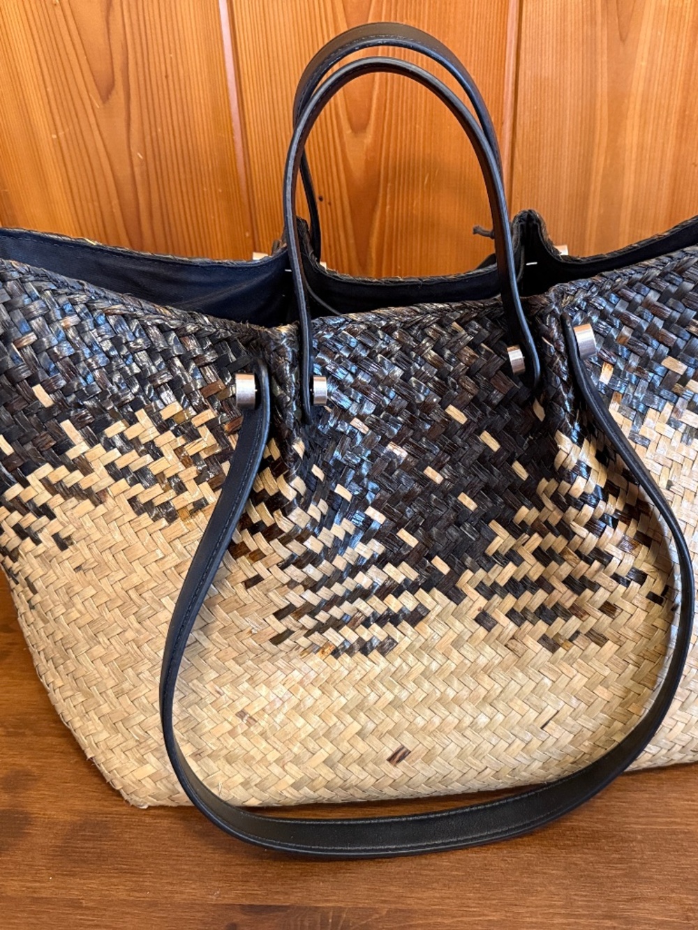 Arlington Straw tote